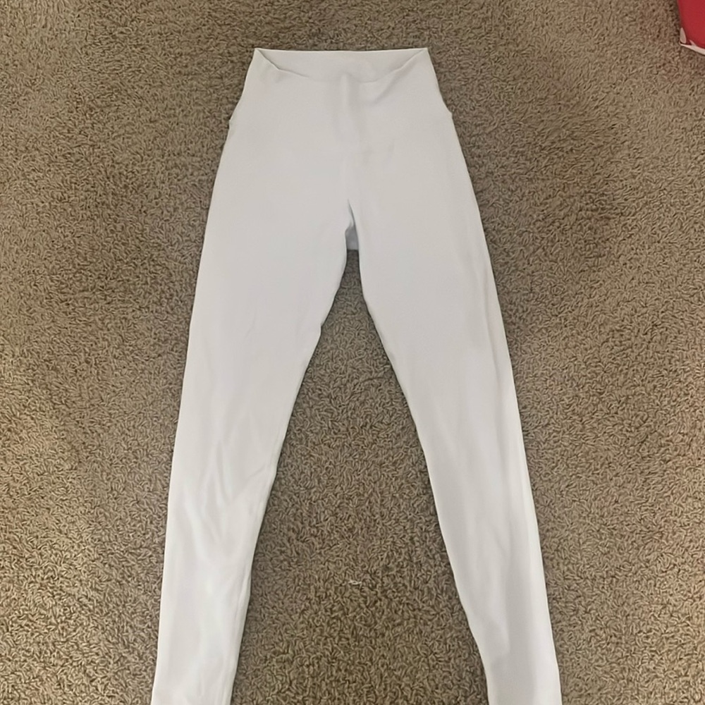 White Alo leggings